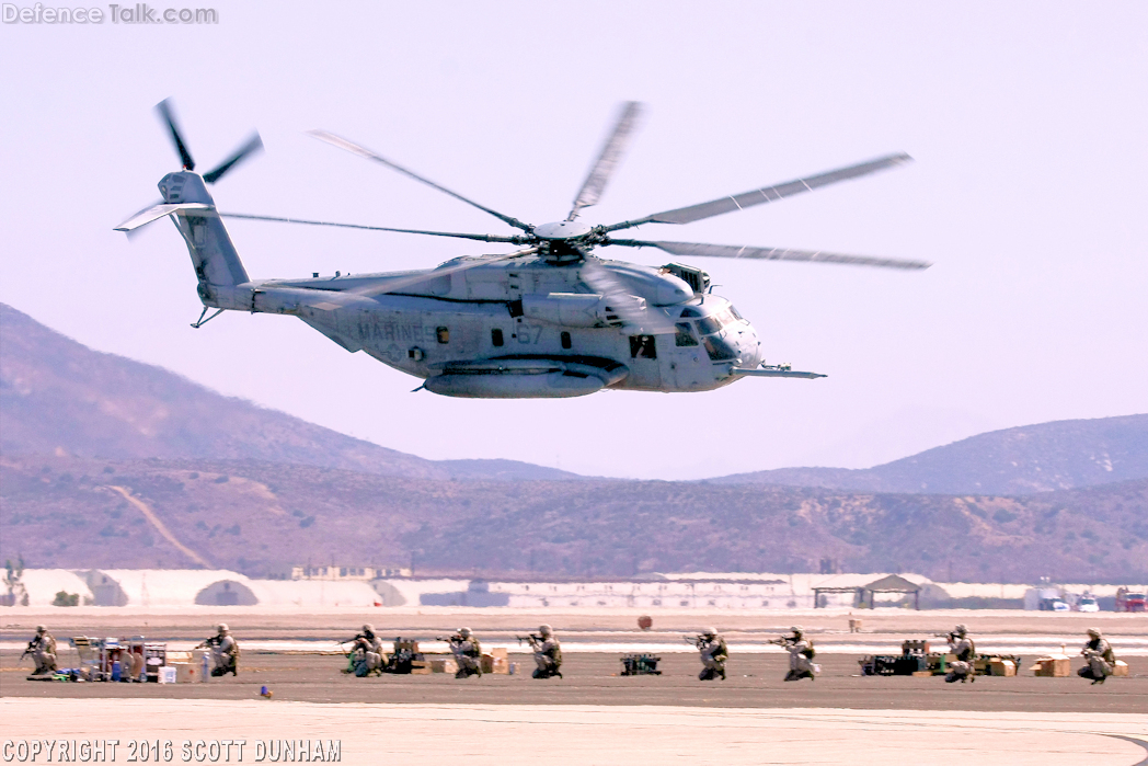 USMC CH-53E Super Stallion Helicopter