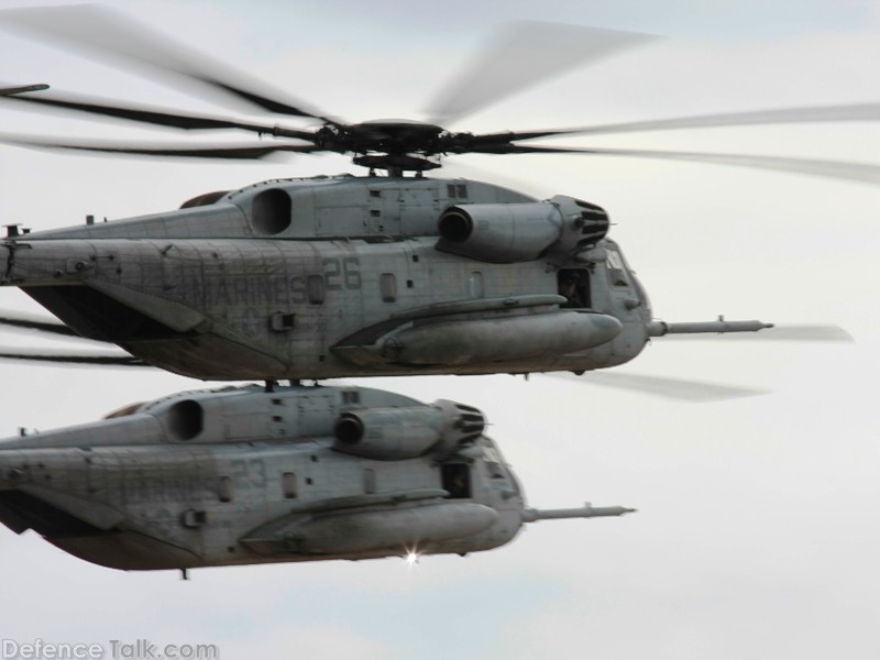 USMC CH-53E Super Stallion Transport Helicopter