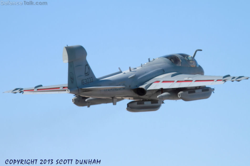 USMC EA-6B Prowler Electronic Attack Aircraft