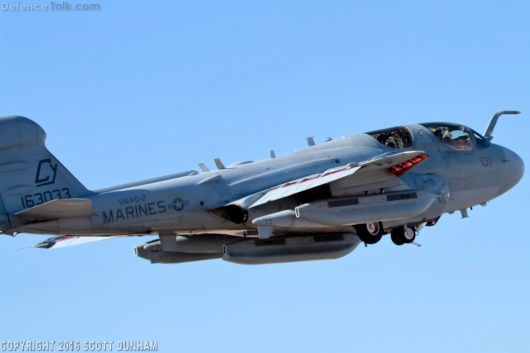 USMC EA-6B Prowler Electronic Attack Aircraft