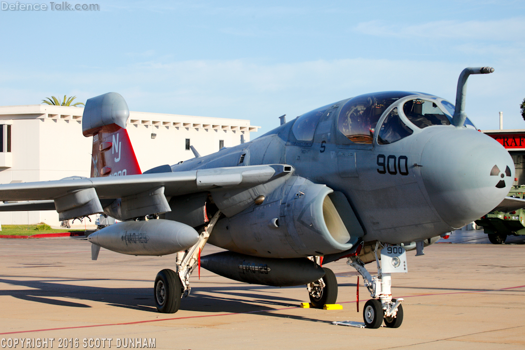 USMC EA-6B Prowler Electronic Attack Aircraft