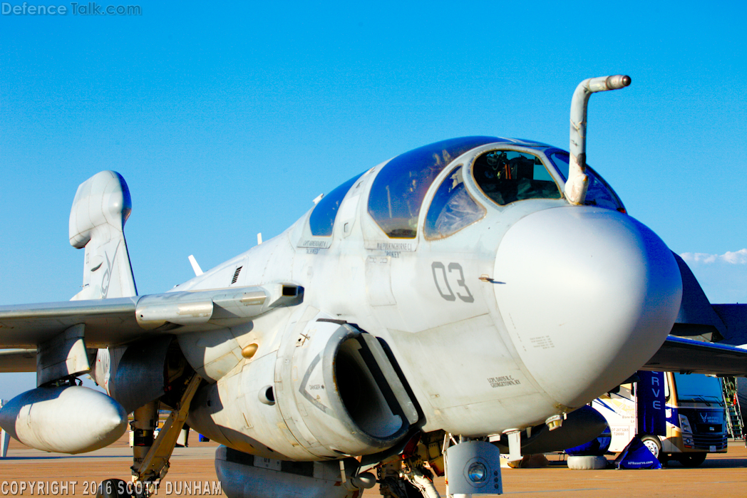 USMC EA-6B Prowler Electronic Attack Aircraft