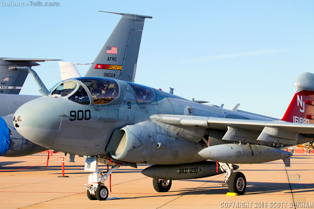 USMC EA-6B Prowler Electronic Attack Aircraft