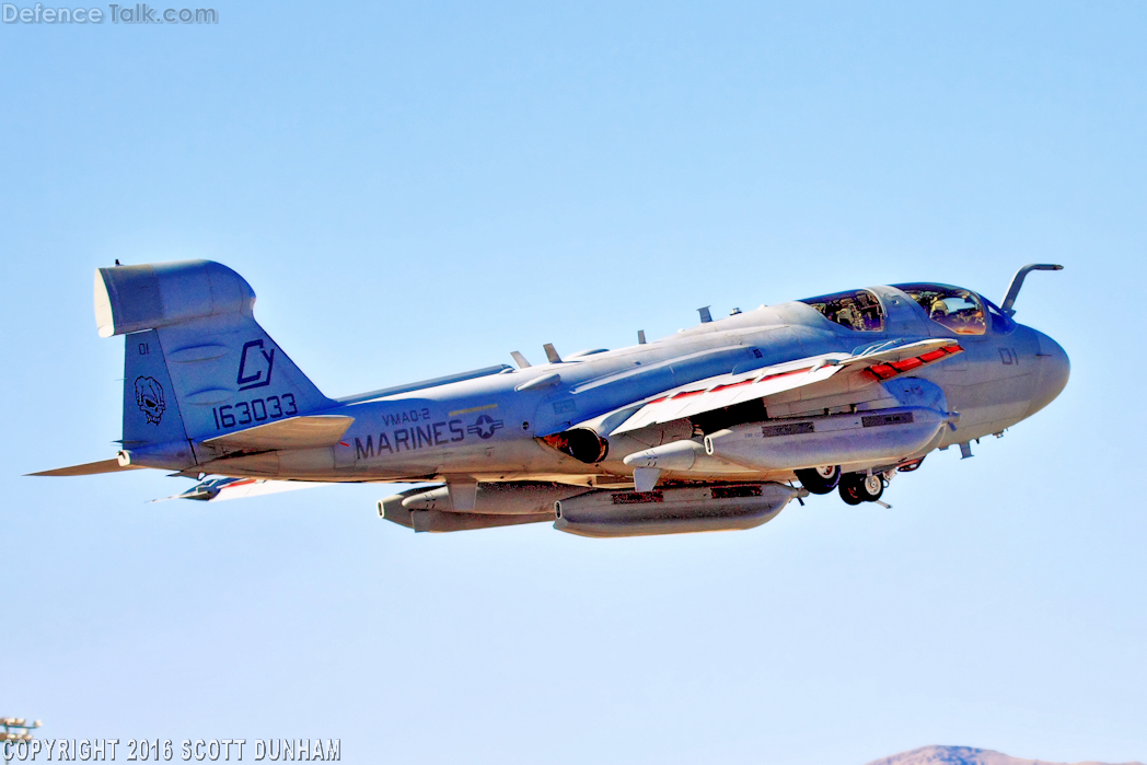 USMC EA-6B Prowler Electronic Attack Aircraft