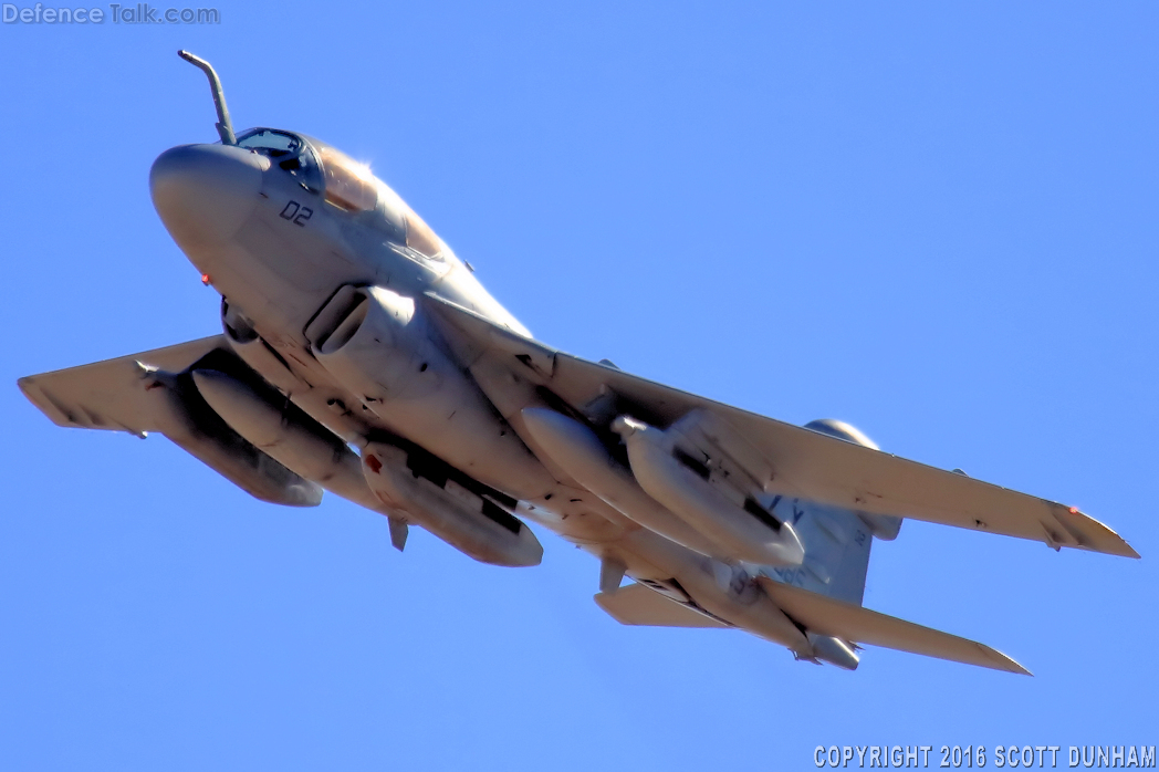 USMC EA-6B Prowler Electronic Attack Aircraft