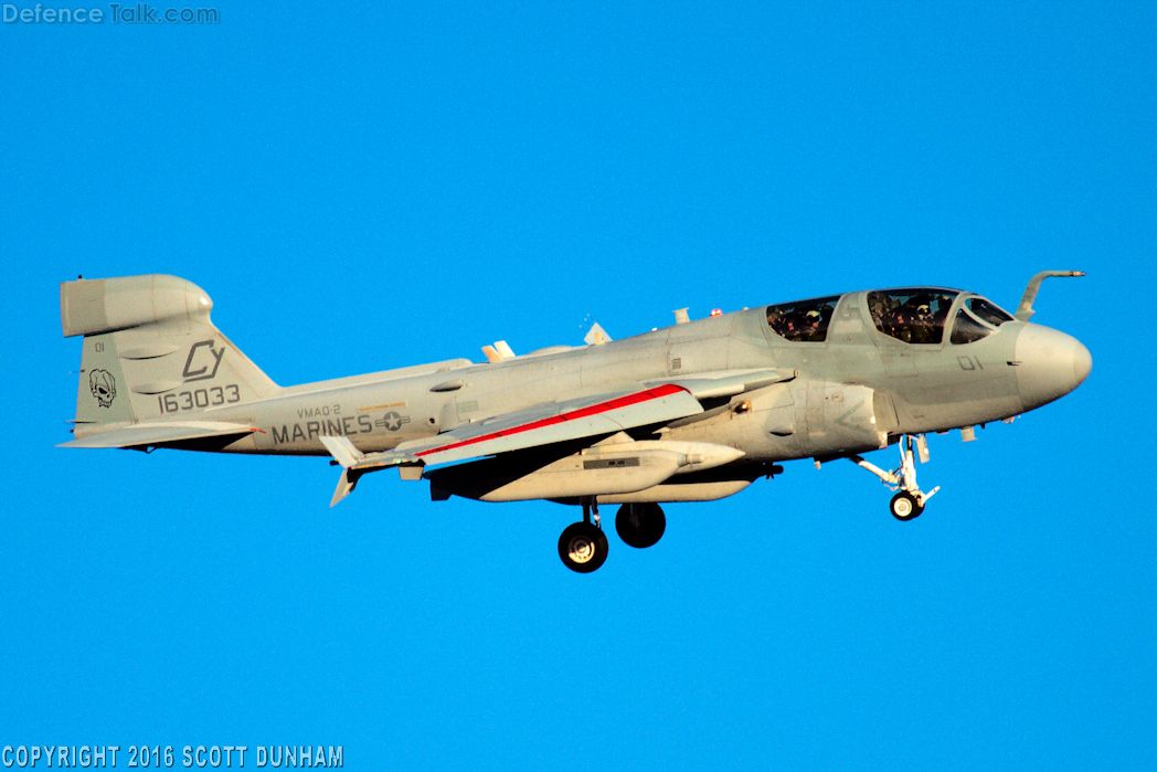 USMC EA-6B Prowler Electronic Attack Aircraft