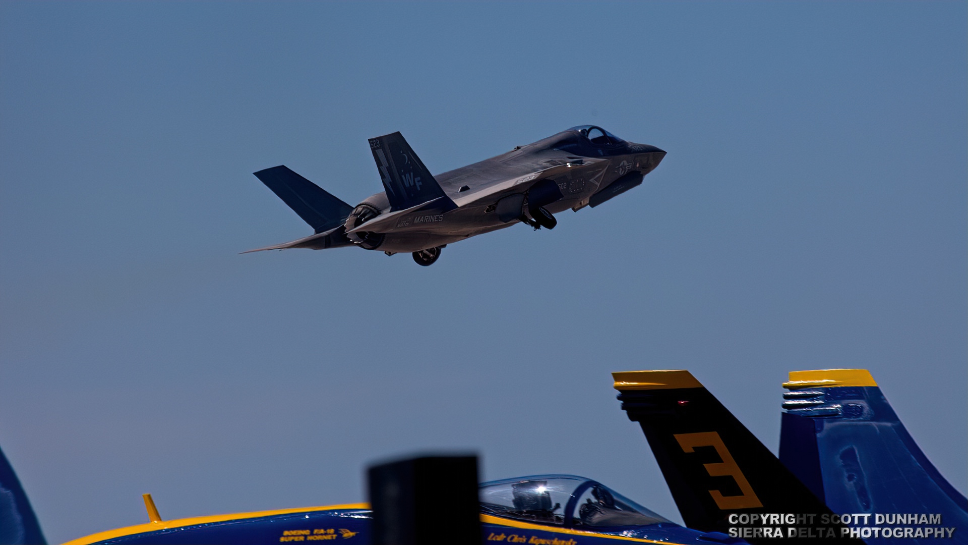 USMC F-35B Lightning II STOVL Aircraft