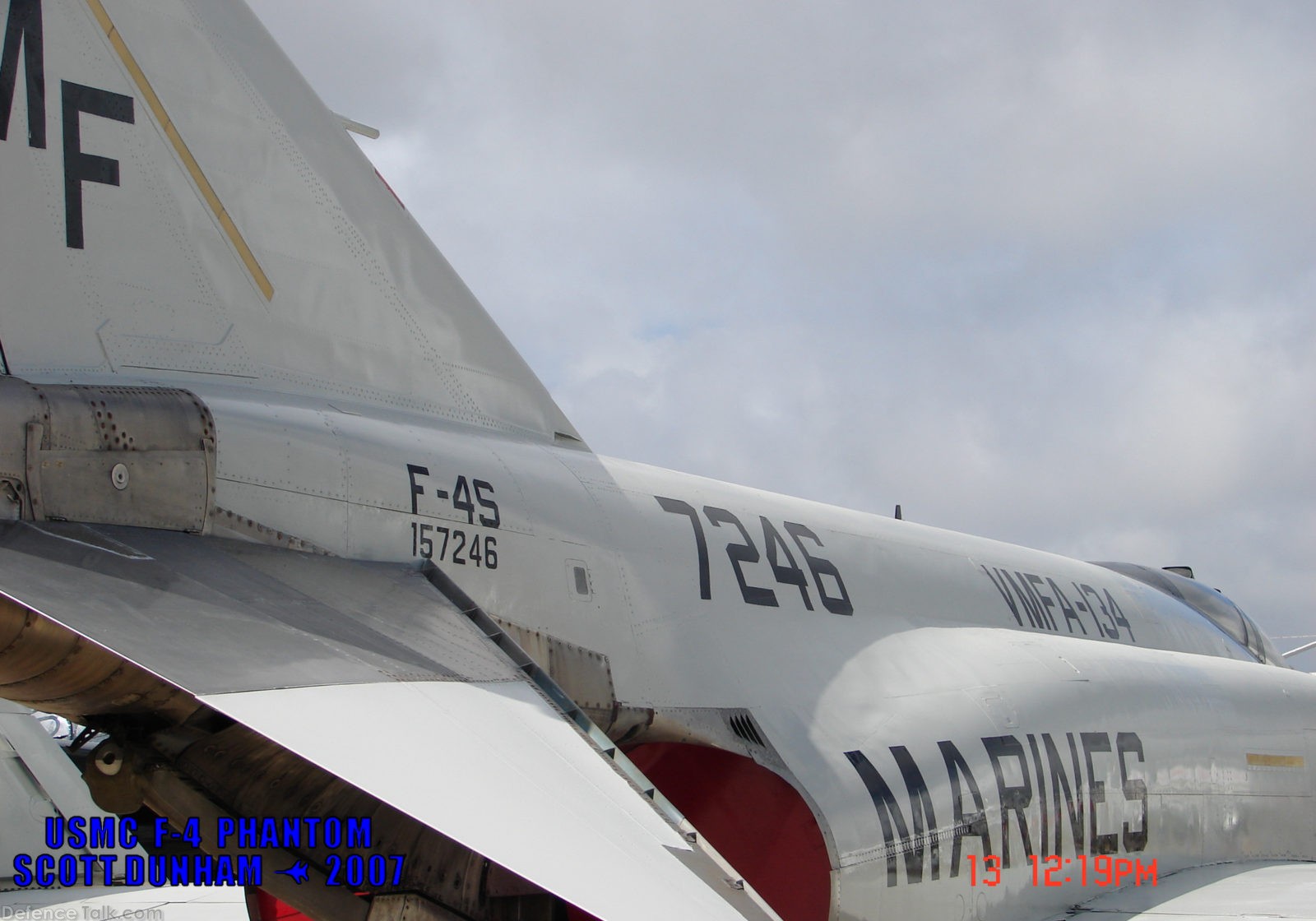 USMC F-4S Phantom Fighter