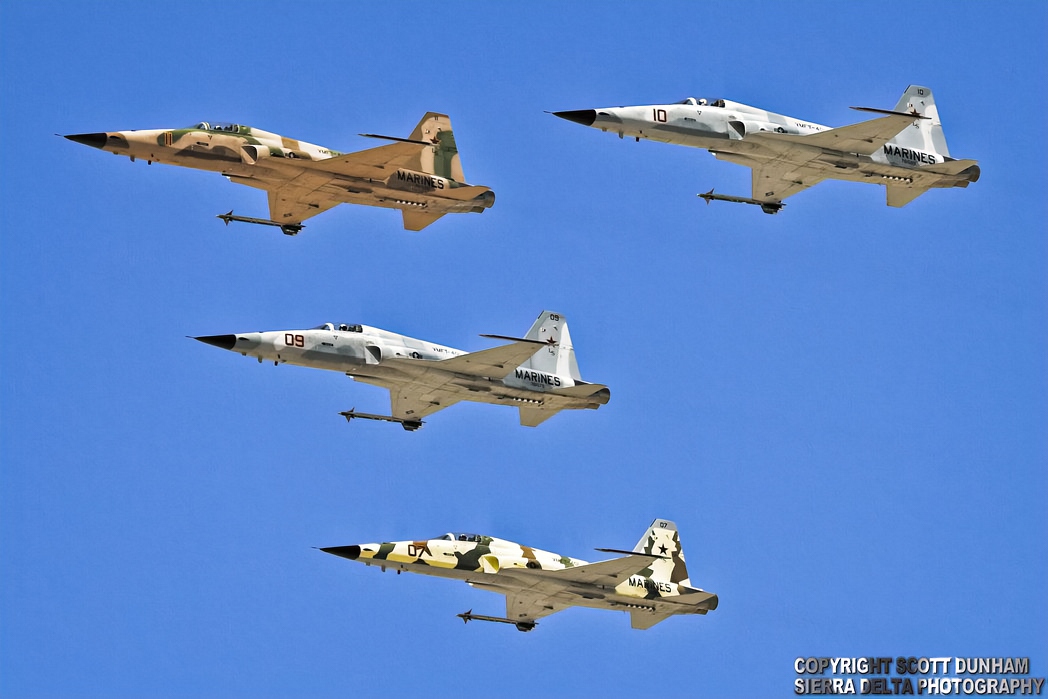 USMC F-5N Tiger II Aggressor Fighter Aircraft