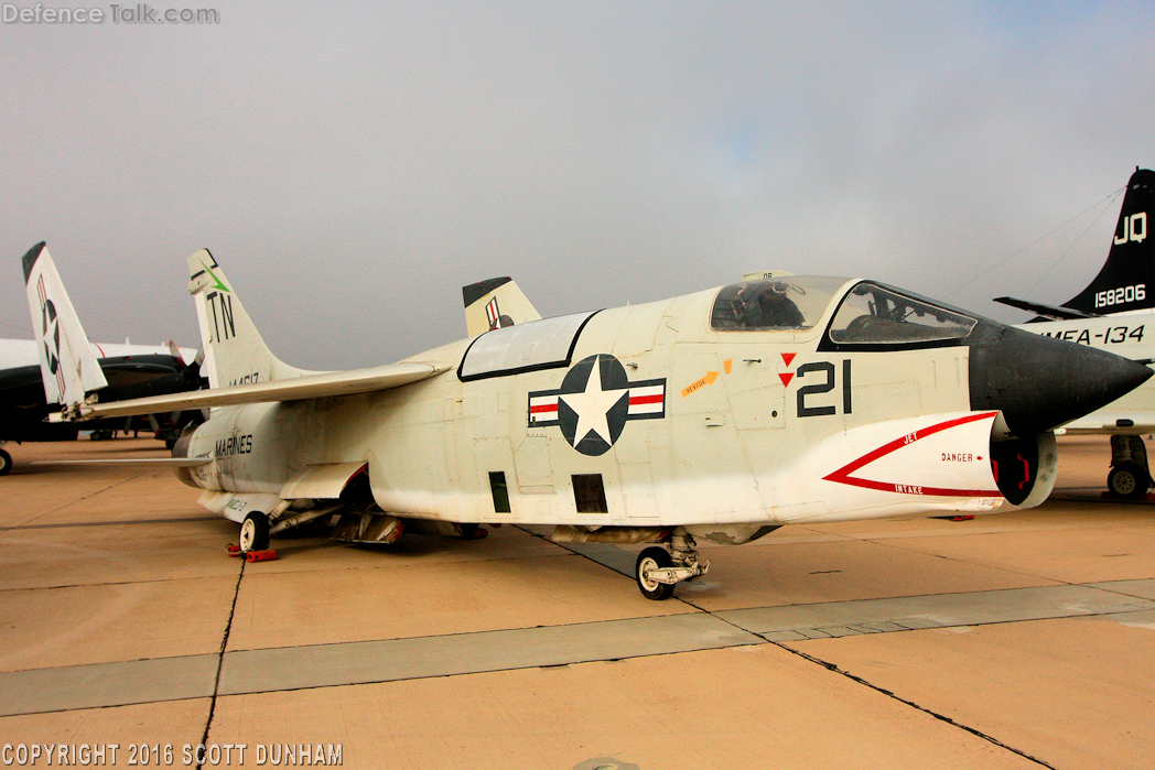 USMC F-8 Crusader Fighter