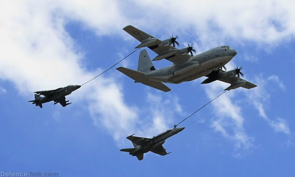 USMC F/A-18 and AV-8B Refueling - MAGTF