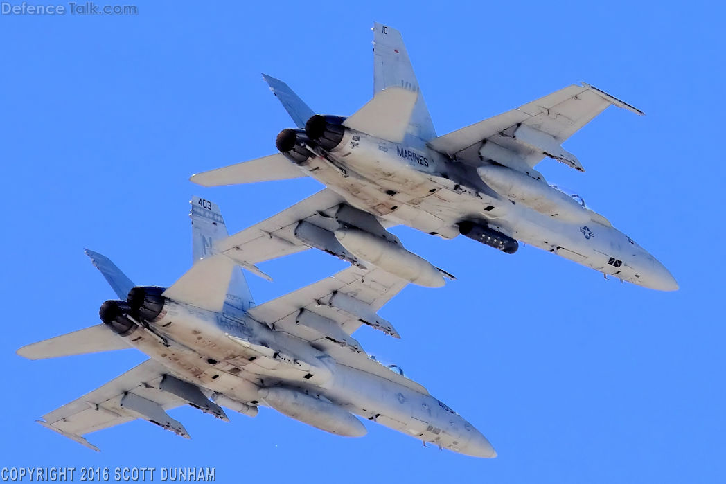 USMC F/A-18C Hornet Fighter