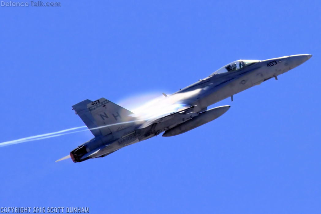 USMC F/A-18C Hornet Fighter