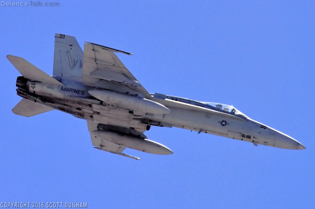 USMC F/A-18C Hornet Fighter