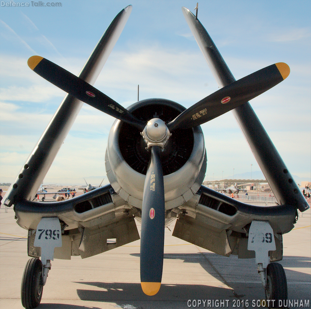 USMC F4U Corsair Fighter Aircraft