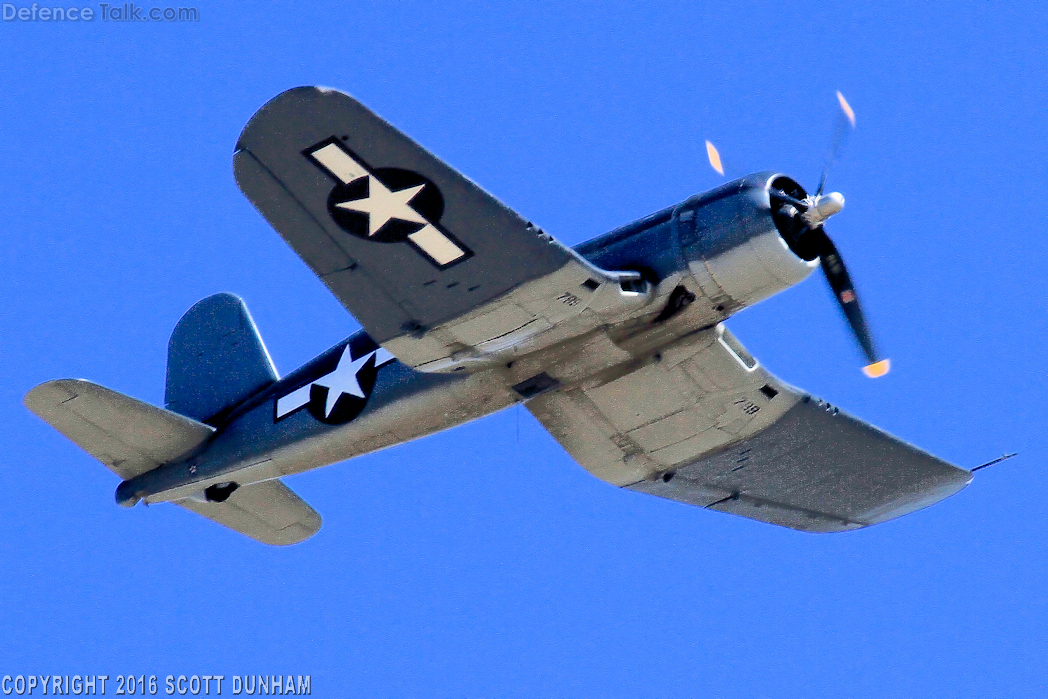 USMC F4U Corsair Fighter Aircraft