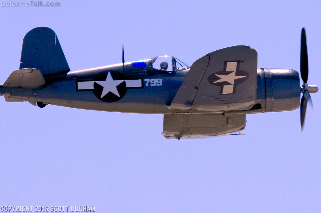 USMC F4U Corsair Fighter Aircraft