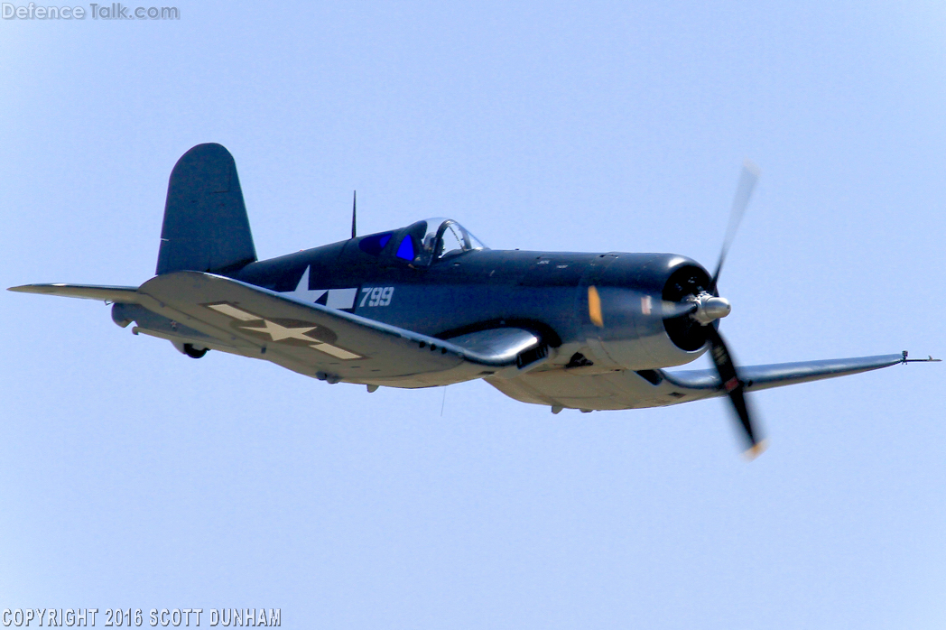 USMC F4U Corsair Fighter Aircraft