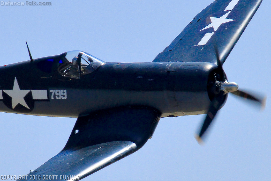 USMC F4U Corsair Fighter Aircraft