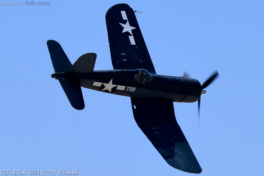 USMC F4U Corsair Fighter Aircraft