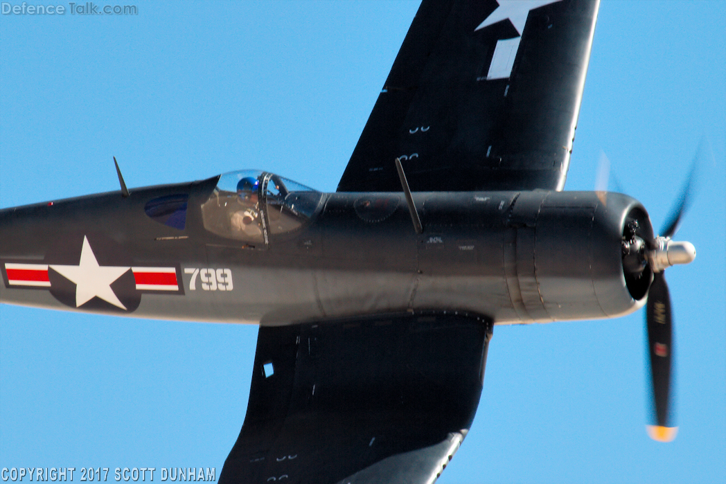 USMC F4U Corsair Fighter Aircraft