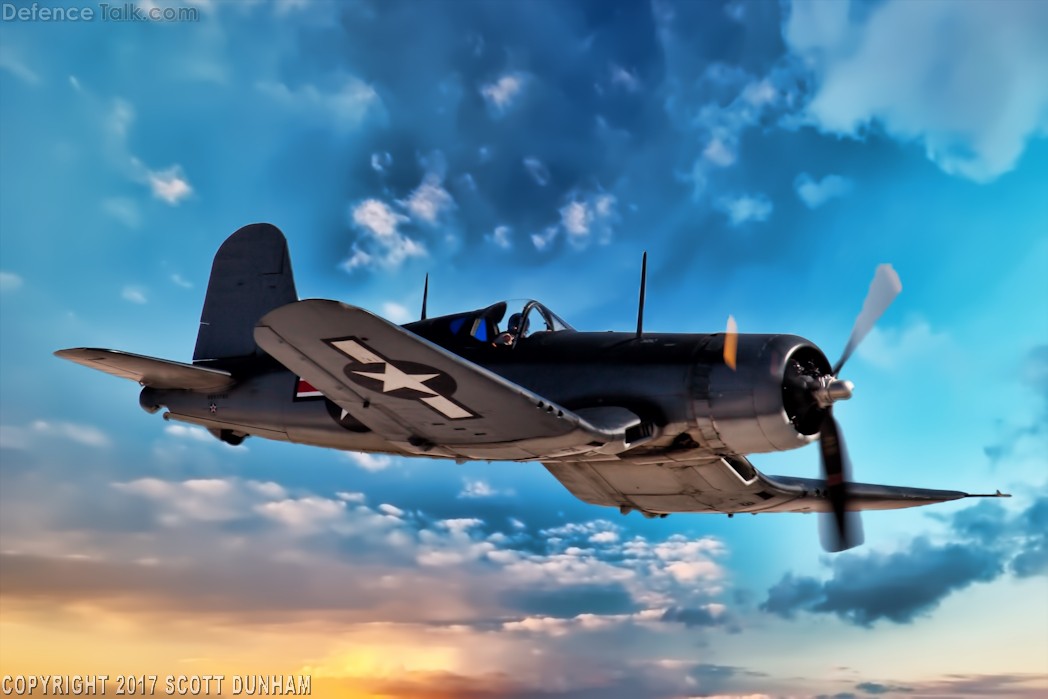 USMC F4U Corsair Fighter Aircraft