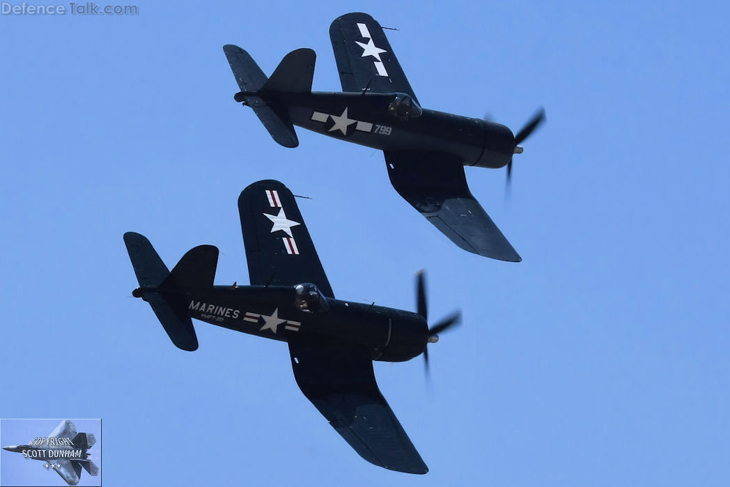 USMC F4U Corsair Fighter