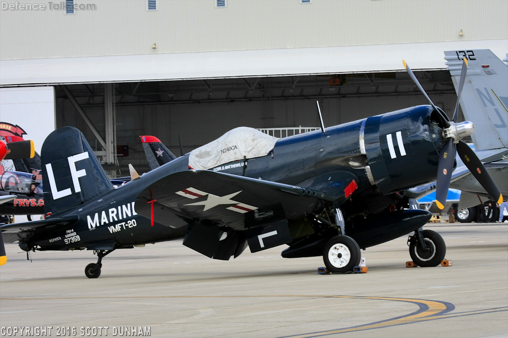 USMC F4U Corsair Fighter