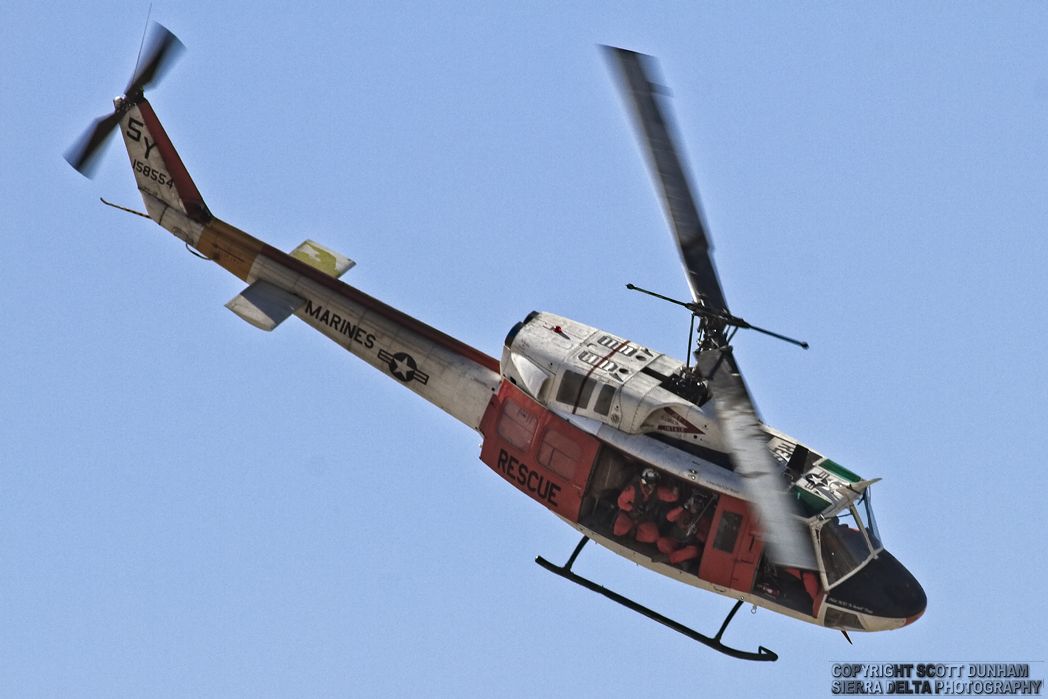 USMC HH-1N Huey CSAR Helicopter