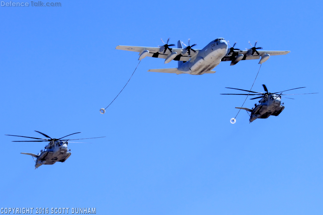 USMC KC-130J Super Hercules & CH-53E Super Stallions