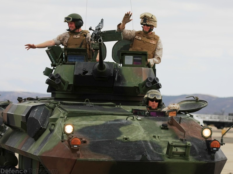 USMC LAV-25 MAGTF Exercise