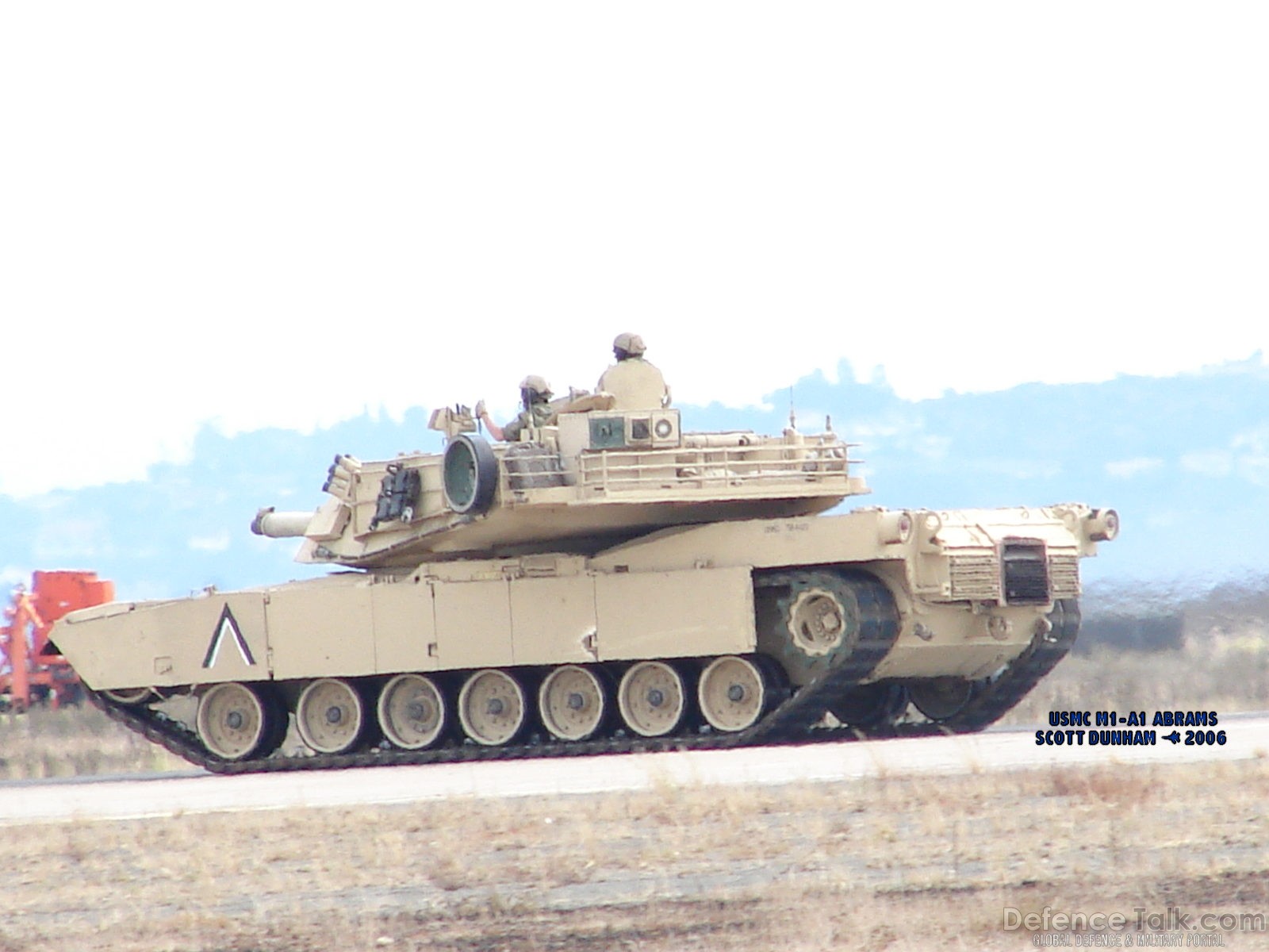 USMC M1A1 Abrams Main Battle Tank