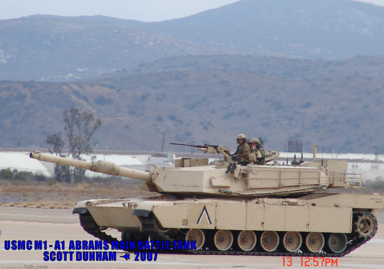 USMC M1A1 Abrams Main Battle Tank