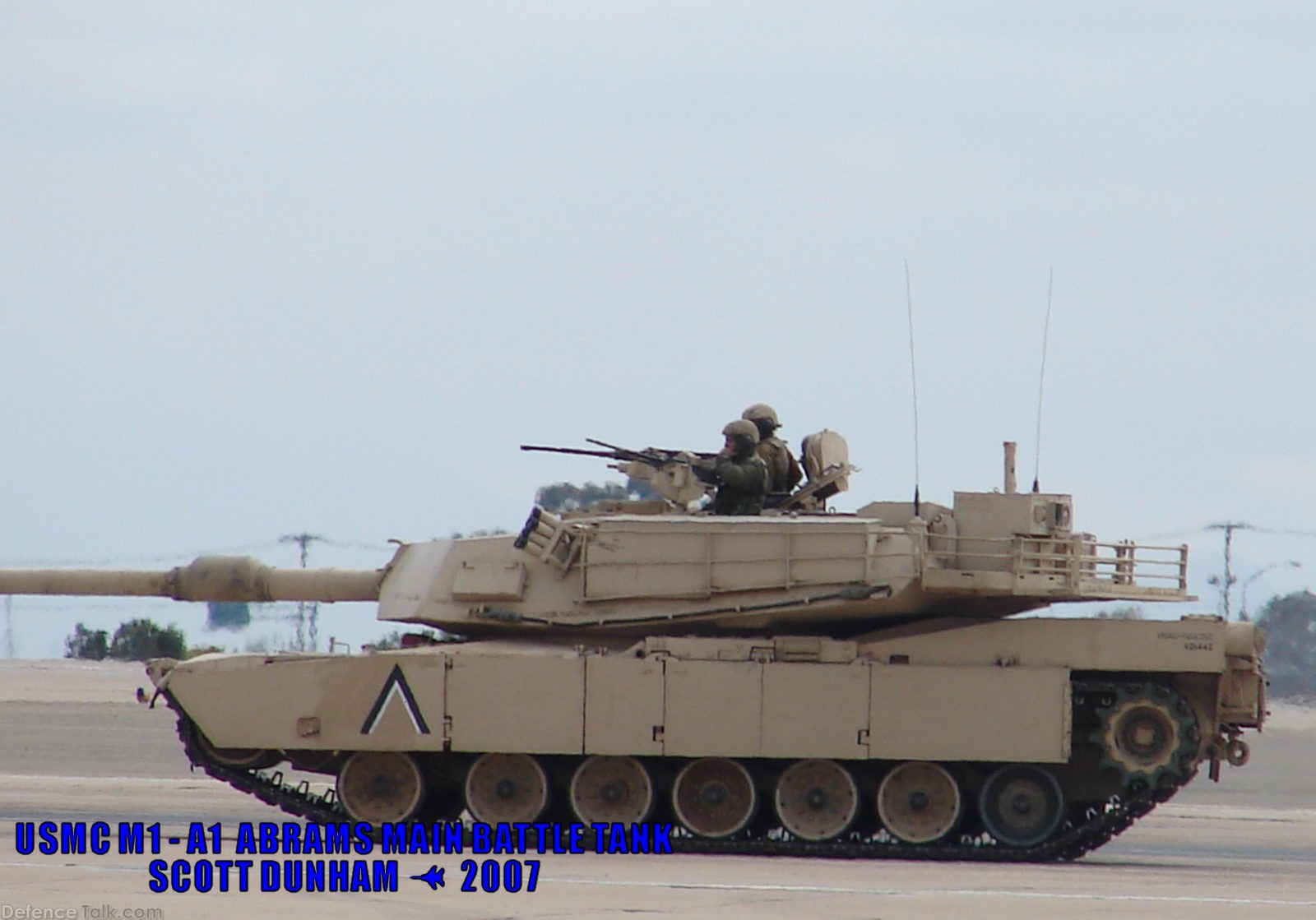 USMC M1A1 Abrams Main Battle Tank