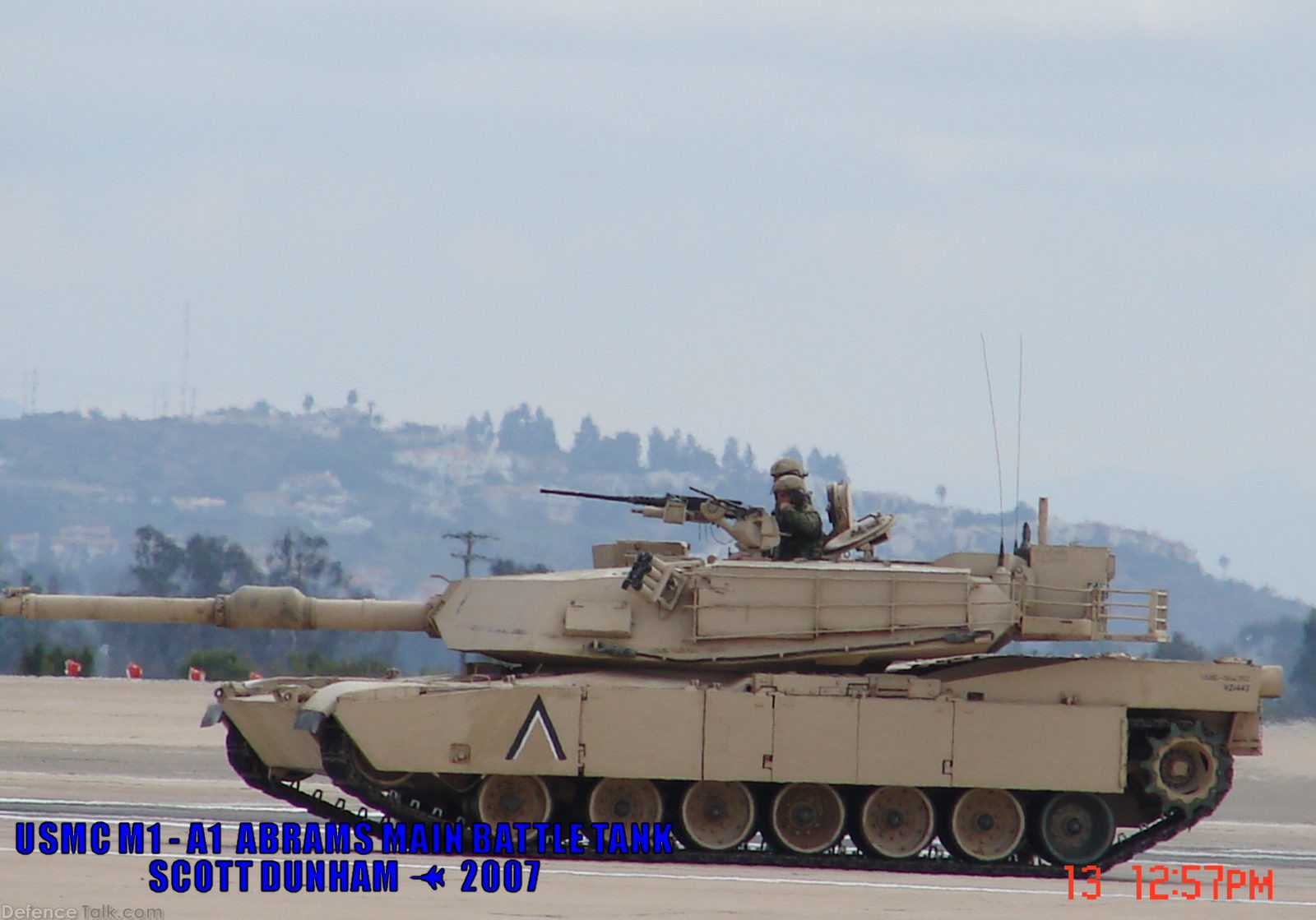 USMC M1A1 Abrams Main Battle Tank