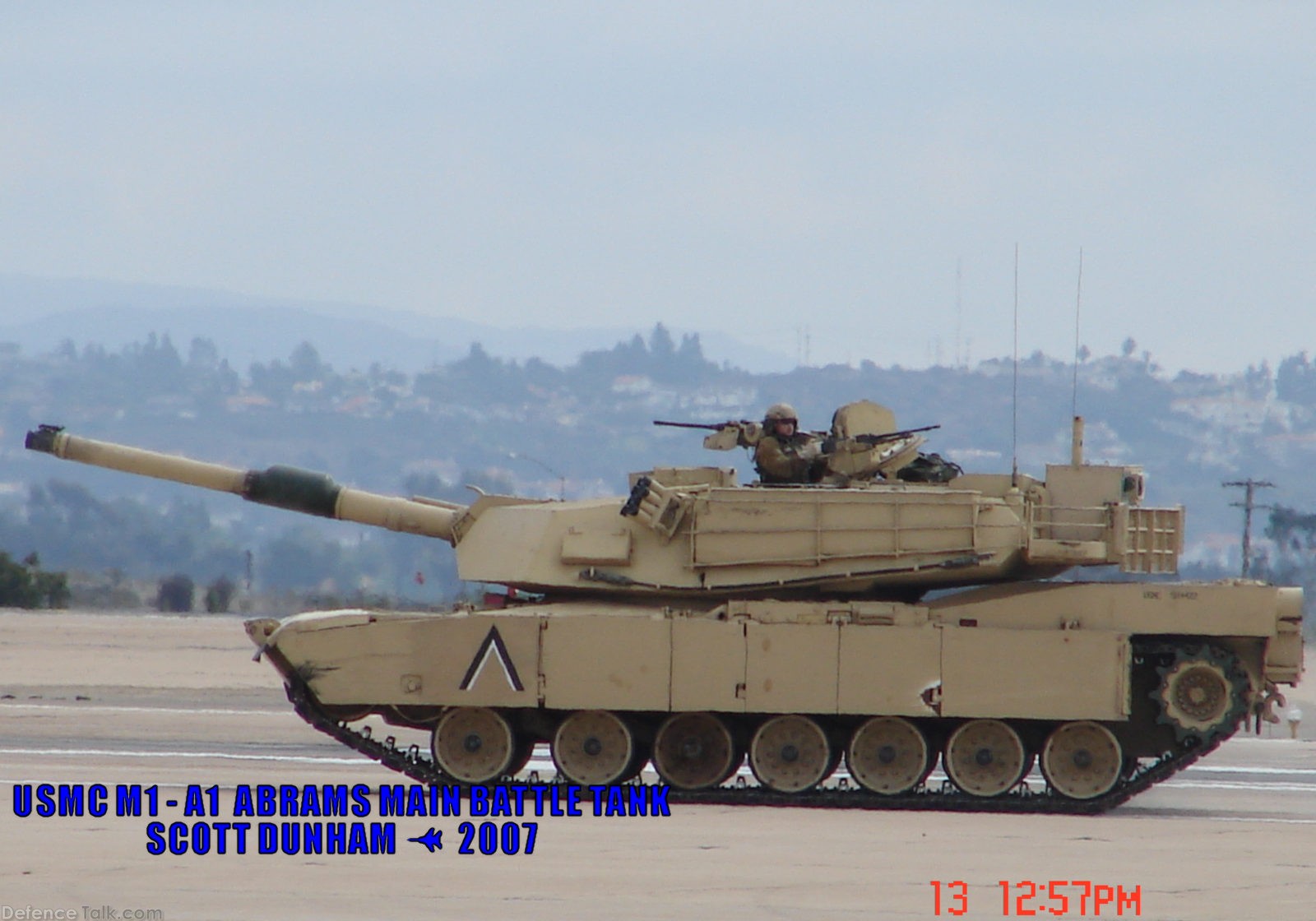 USMC M1A1 Abrams Main Battle Tank