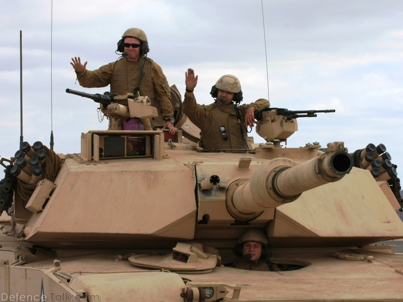 USMC M1A1 Abrams Main Battle Tank