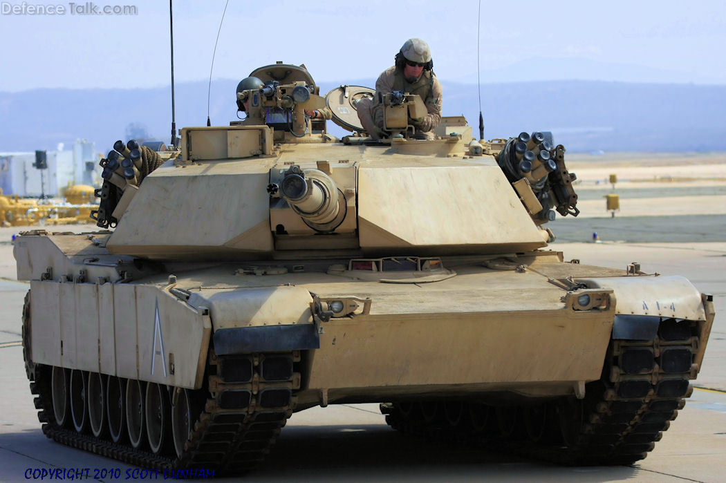 USMC M1A1 Abrams Main Battle Tank