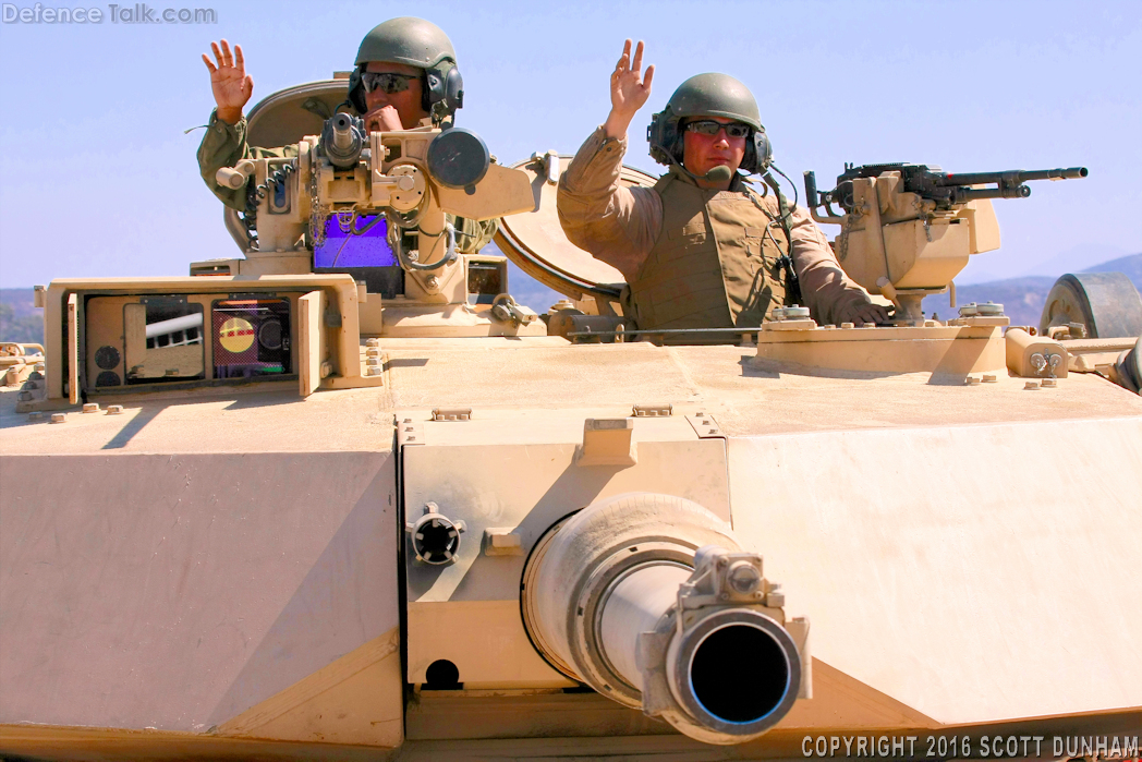 USMC M1A1 Abrams Main Battle Tank