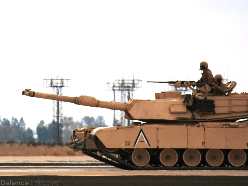 USMC M1A1 Abrams MBT MAGTF Exercise