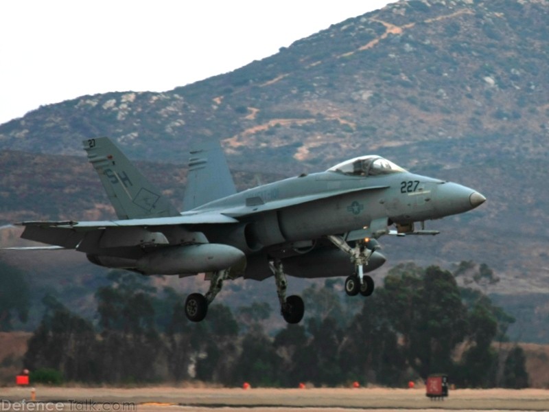 USMC MAGTF Exercise F/A-18C Hornet