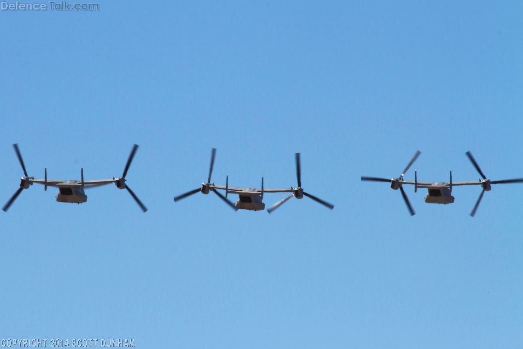 USMC MV-22 Osprey Tilt Rotor Aircraft