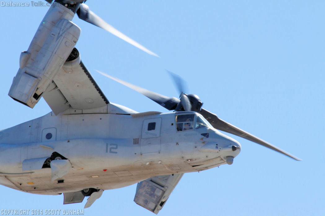 USMC MV-22 Osprey Tilt Rotor Aircraft