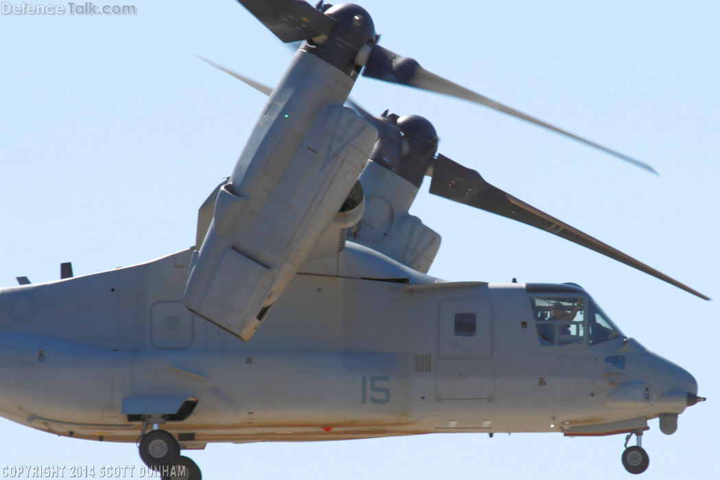 USMC MV-22 Osprey Tilt Rotor Aircraft