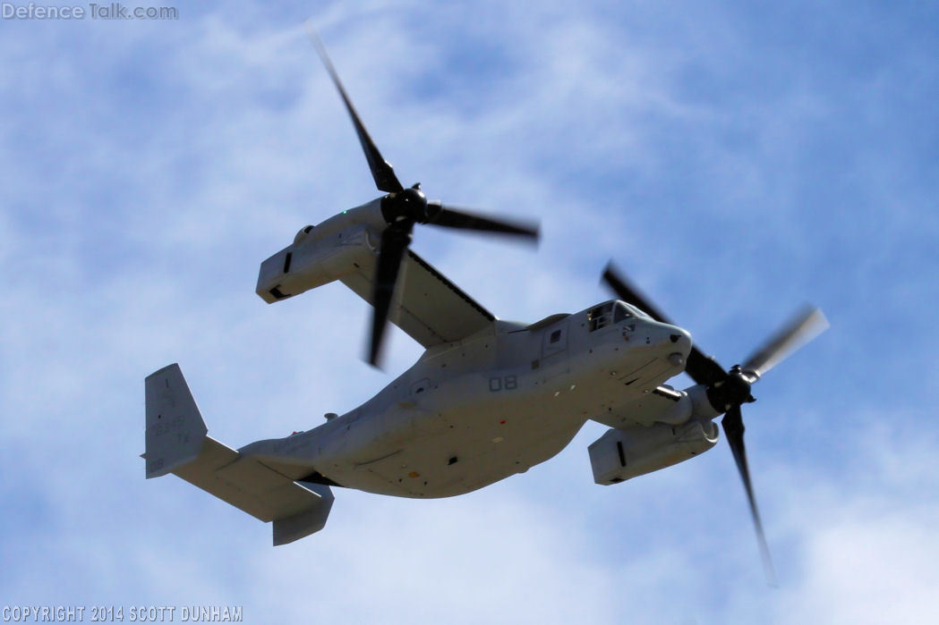 USMC MV-22 Osprey Tilt Rotor Aircraft