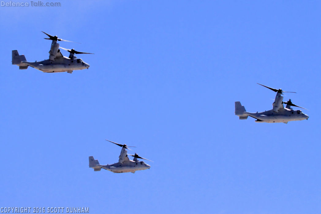 USMC MV-22 Osprey Tilt Rotor Aircraft