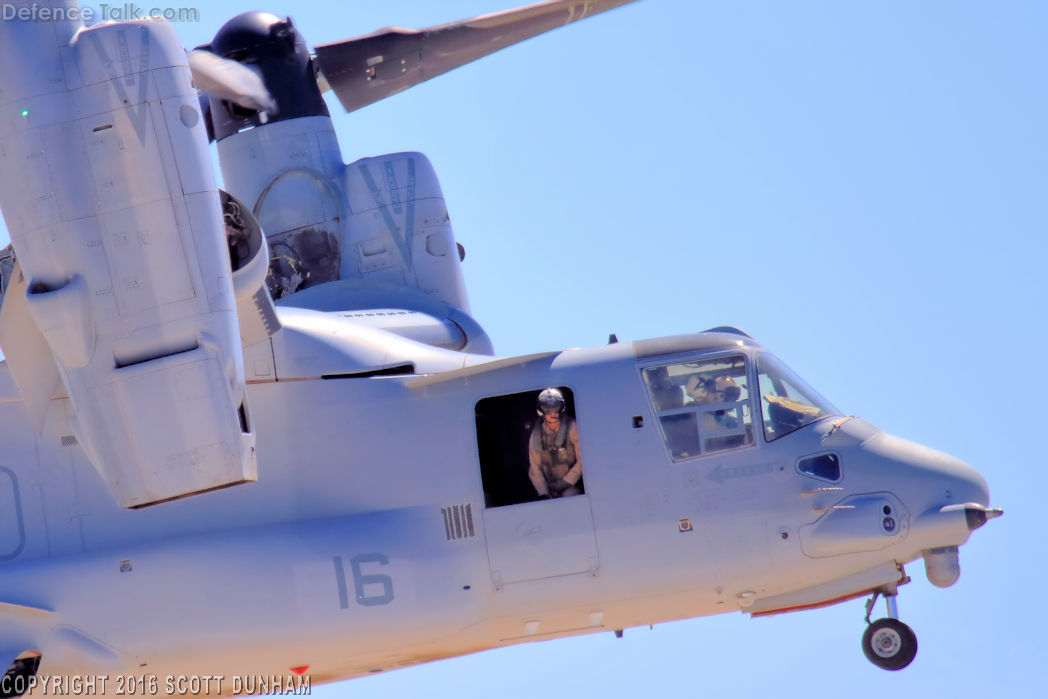 USMC MV-22 Osprey Tilt Rotor Aircraft