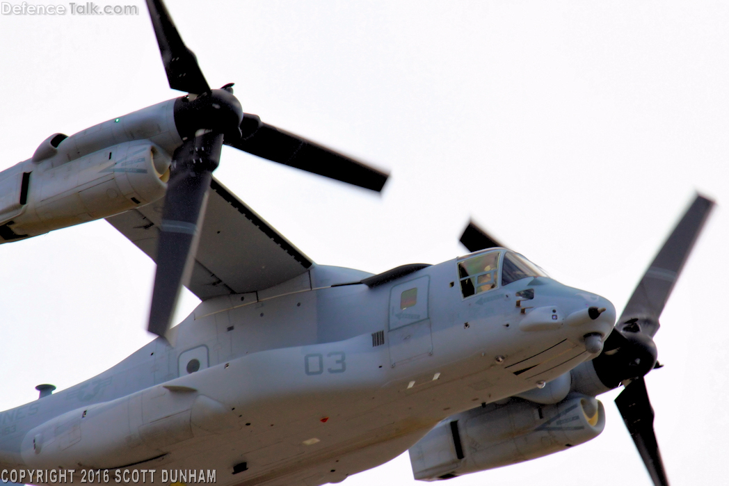 USMC MV-22 Osprey Tilt Rotor Aircraft