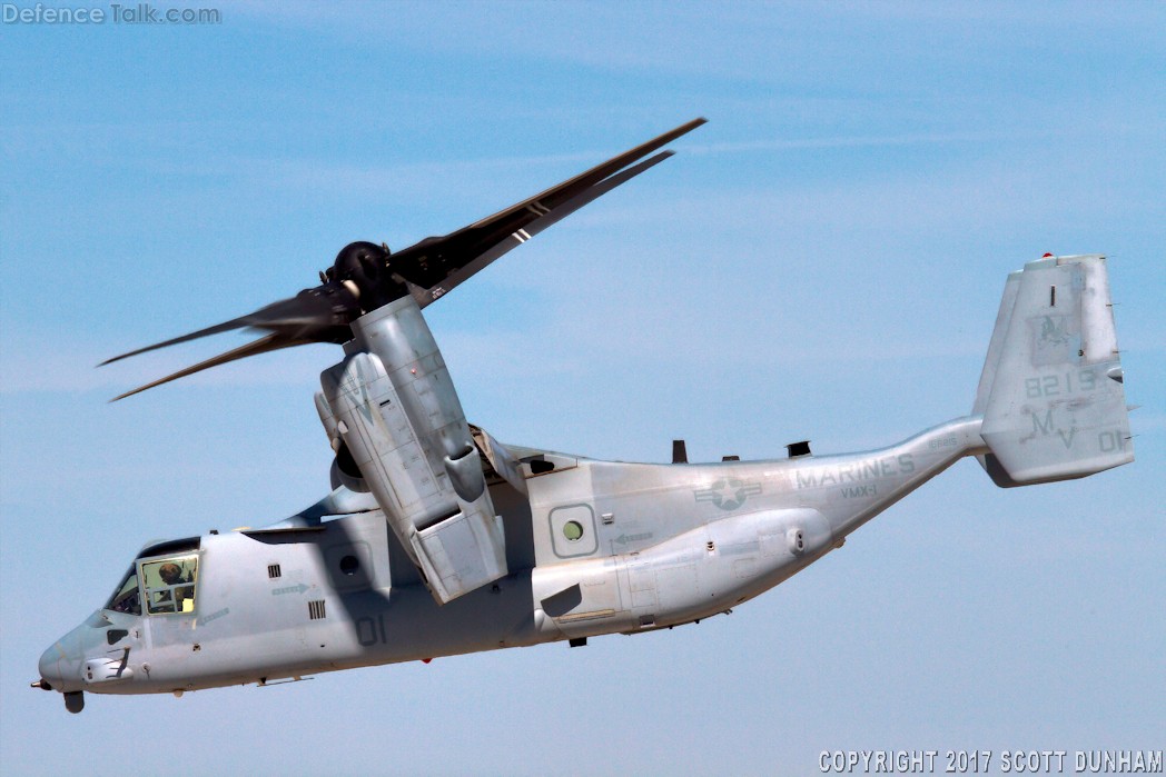 USMC MV-22 Osprey Tilt Rotor Aircraft