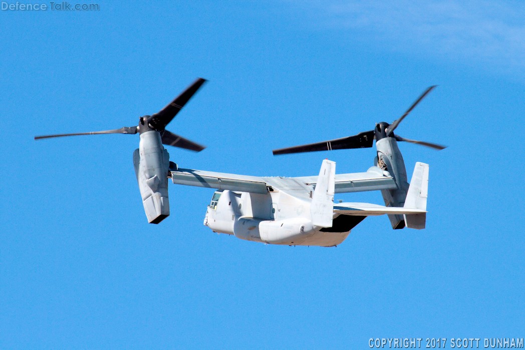 USMC MV-22 Osprey Tilt Rotor Aircraft